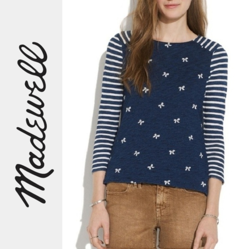Madewell Bows and Stripes